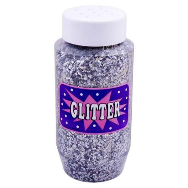 DAS GLITTER CONFETTI SILVER 500ML