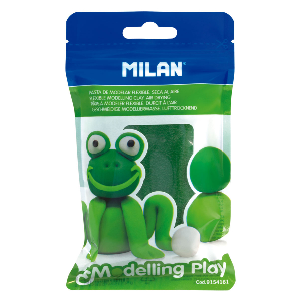 MILAN AIR DRY MODELLING PLAY CLAY 100G GREEN