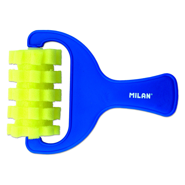 MILAN SPONGE BRUSH ROLLER 1311 SERIES TOOTHED 70MM
