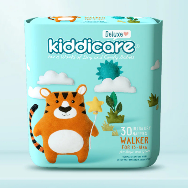 KIDDICARE DELUXE NAPPY WALKER PACK30