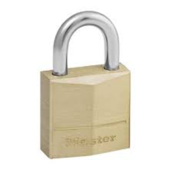 MASTERLOCK BRASS DIAMOND PADLOCK