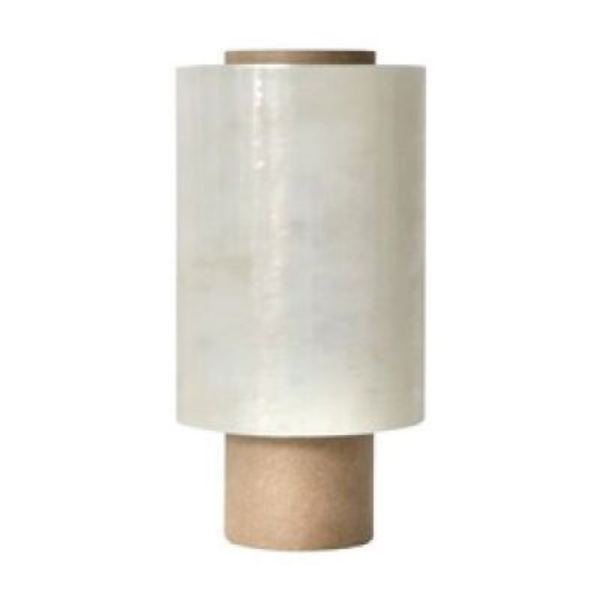 PALLET WRAP STRETCH FILM HAND CAST 23 MICRON CLEAR W100MM X L150M 38MM CORE REFILL
