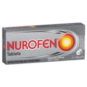 NUROFEN PAIN RELIEF CAPLETS PKT24