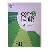 COPY AND LASER PREMIUM COPY PAPER A3 80GSM 500 SHEETS