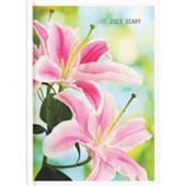 COLLINS DIARY EVEN YEAR A61 FLORAL ASSORTED DESIGNS