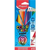 MAPED STRONG COLOUR PENCILS PACK 12