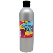 POSTER PAINT 5 STAR TEMPERA METALLIC SILVER 500ML