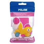 MILAN AIR DRY MODELLING PLAY CLAY 100G PINK