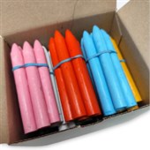 NZ CRAYONS RETSOL HARD WAX 12 COLOURS BOX60