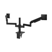 MONITOR ARM AGILE DUAL BLACK