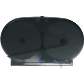 PACIFIC TOILET TISSUE DISPENSER D34B MINI JUMBO DOUBLE BLACK FREE ON LOAN