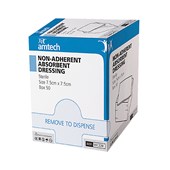 AMTECH WOUND DRESSING NON ADHERENT 500 X L500MM SINGLE