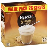 COFFEE NESCAFE CARAMEL LATTE SACHET 18GM VALUE PACK PKT26