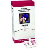 ALLEGRO ISOPROPANOL CLEANING WIPES 200 X 130MM PACK 100