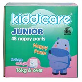 KIDDICARE JUMBO NAPPY JUNIOR PACK48
