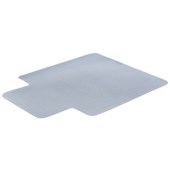 CHAIRMAT SECRETARY PVC 1220 X 900MM KEYHOLE CLEAR