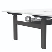 BURO ALTRI HEIGHT ADJUSTABLE DESK BACK TO BACK CABLE SPINE