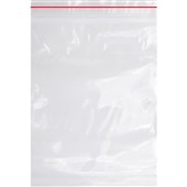 RESEALABLE PLASTIC BAG 200 X 255MM 50MU PKT1000