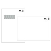 CUSTOM PRINT ENVELOPE POSTAGE INCLUDED PLAIN C4 BOX 250 MULTICOLOUR