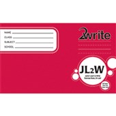 EXERCISE BOOK 2WRITE JL2W 1B2 7MM AND 14MM RULED 24 LEAF