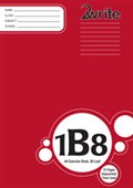EXERCISE BOOK 2WRITE 1B8 A4 SOFT COVER UNPUNCHED 7MM RULED 36 LEAF
