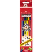 HB PENCIL FABER CASTELL JUNIOR TRIANGULAR BLACKLEAD