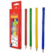 FABER CASTELL JUNIOR TRIANGULAR GRAPHITE PENCIL 2B