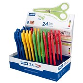 MILAN SCHOOL SCISSORS ASSORTED COLOURS 147MM