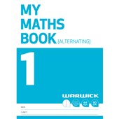 WARWICK EXERCISE BOOK MY MATHS BOOK 1 ALTERNATING 32 LEAF