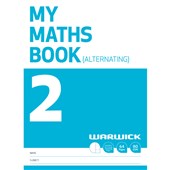 WARWICK EXERCISE BOOK MY MATHS BOOK 2 ALTERNATING 32 LEAF