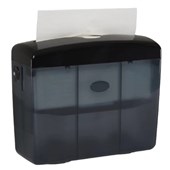 PACIFIC HYGIENE TABLE TOP HAND TOWEL DISPENSER BLACK