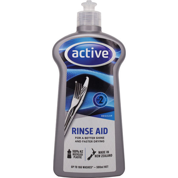 Active Dishwasher Rinse Aid 500ml