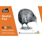 DAS SKETCH PAD KIWI A4 20 LEAF