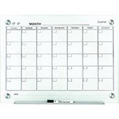 QUARTET INFINITY GLASS CALENDAR BOARD 915 X 1200MM