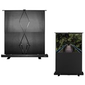 BOYD VISUALS PROJECTION SCREEN 1610 PORTABLE PULLUP 90 INCH W1930 X H1220MM