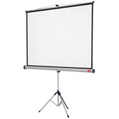 NOBO PROJECTION SCREEN 1610 TRIPOD 81 INCH 1750 X 1150MM WHITE