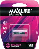 MAXLIFE BATTERY LITHIUM CR2 3 VOLT