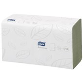 TORK 290179 H3 GREEN PAPER TOWEL RECYCLED 2PLY W248 X L230MM 250 SHEET PACK CTN 15