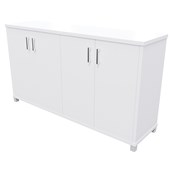 ZEALAND CREDENZA W1500 X D400 X H835MM 50MM FEET WHITE