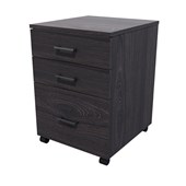 ZEALAND MOBILE 2 DRAWER 2 FILE W465 X D500 X H660MM FIORDLAND ELM