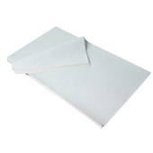 WRAPPING PAPER NEWSPRINT SHEET W510MM X L760MM 10KG WHITE PACK