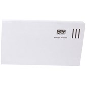 C9 E13 ENVELOPE POSTAGE INCLUDED WINDOW SELF SEAL W165 X L92MM WHITE BOX 500