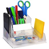 ITALPLAST DESK ORGANISER CLEAR