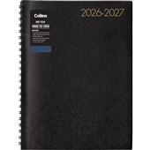 COLLINS BOSTON MID YEAR APPOINTMENT DIARY A4 WEEK TO VIEW WIRO 20262027