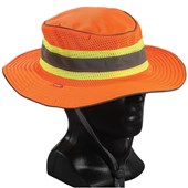 ESKO SAFARI HAT FULL BRIM HI VIS ORANGE LARGEXL