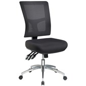 ENDURO HIGH BACK MESH HEAVY DUTY 3 LEVER CHAIR BLACK