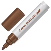 PILOT PINTOR MEDIUM BROWN MARKER