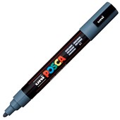 POSCA PC5M PAINT MARKER BULLET MEDIUM 25MM SLATE GREY