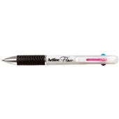ARTLINE FLOW 4 COLOUR RETRACTABLE PEN PEARL WHITE