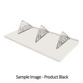 PRECISION SMARTSTORE SHELF WITH DIVIDERS W750MM FITS W900 CABINET BLACK